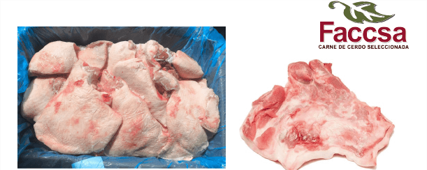 PAPADA DE CERDO SIN PIEL