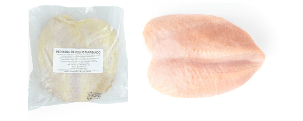 PECHUGA DE POLLO CON HUESO MARINADA